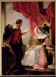 Torquato Tasso Reading a Poem to Leonora d